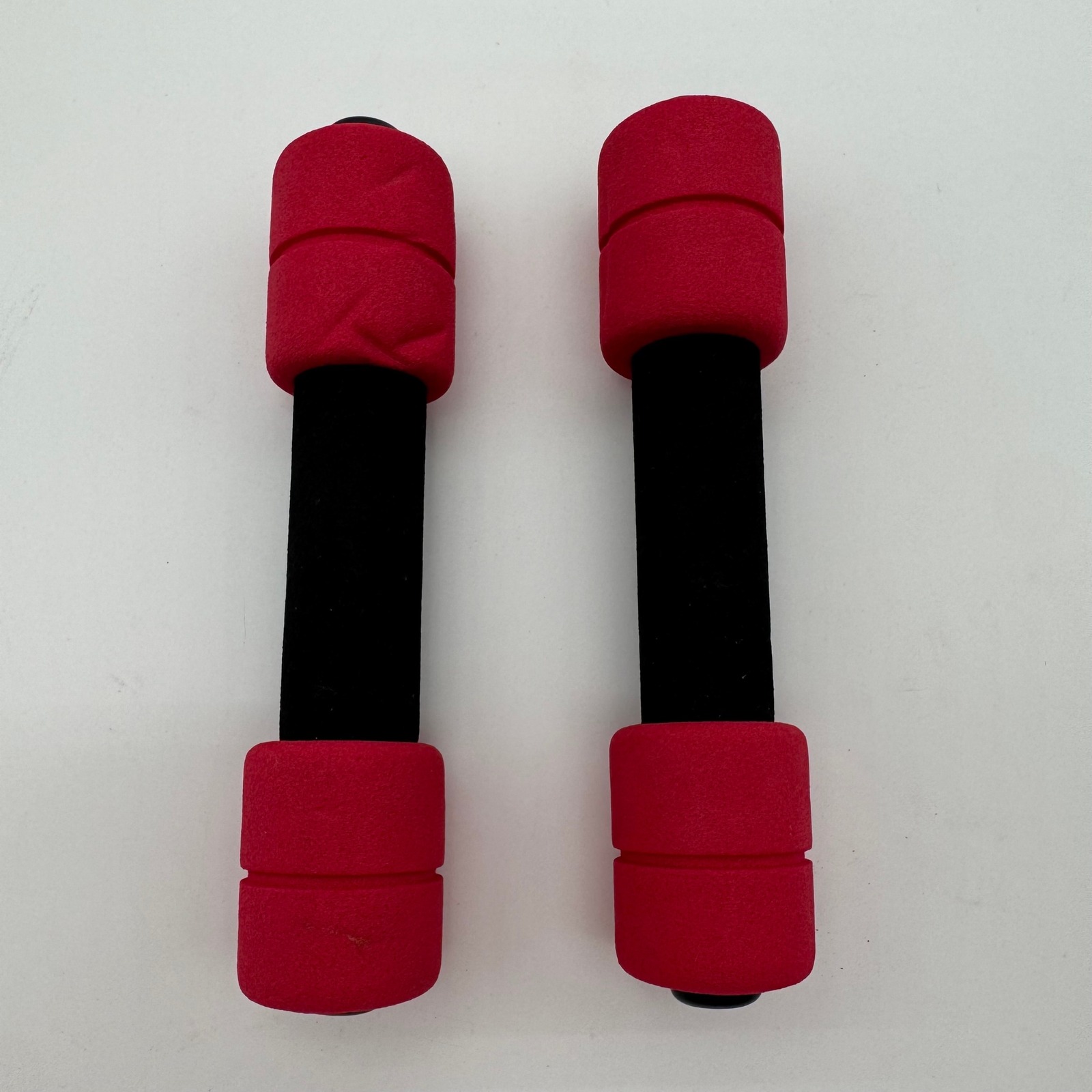 2 Lb Neoprene Hand Weights Pair Pink Foam Dumbbells Exercise Fitness Set